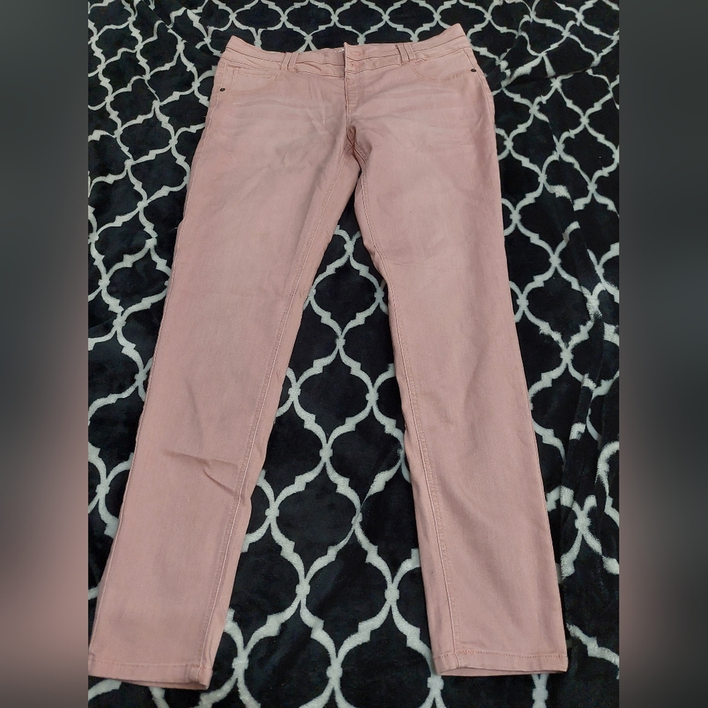 NWT Sonoma Girls Plus skinny Jeggings Pink size 20.5